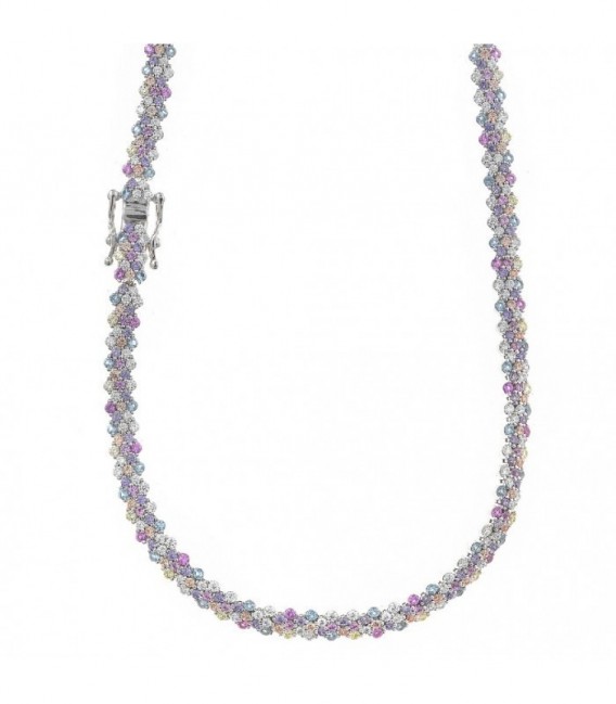 Collar de plata Salvatore - 136C0337