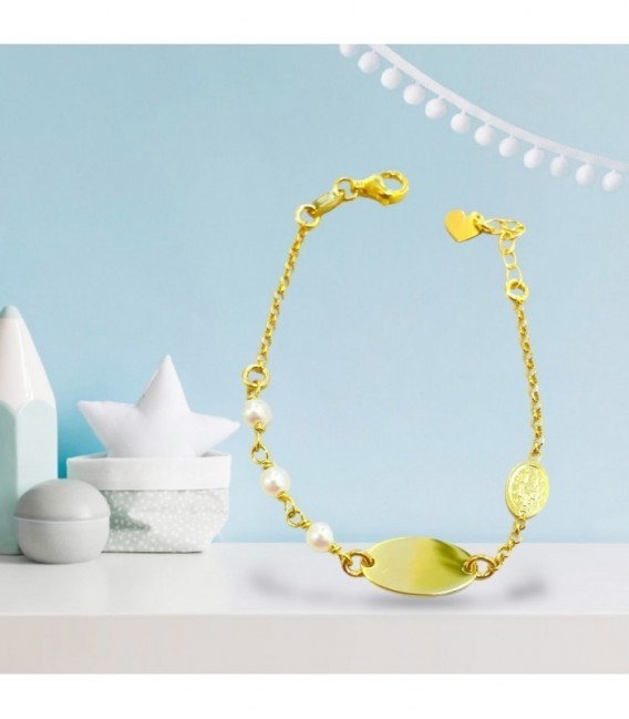 Pulsera plata - P91A