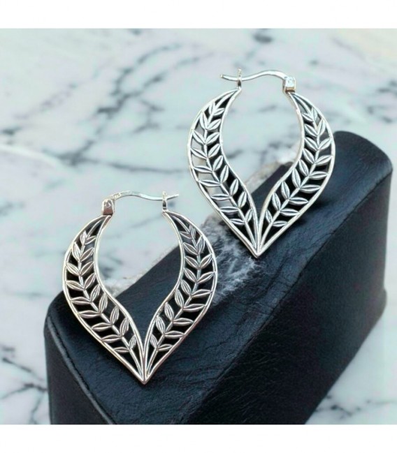 Pendientes de plata - P11486