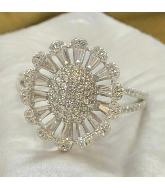 Anillo de plata - S6796
