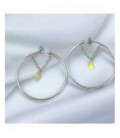 Pendientes de plata - 144-CRI-P12C