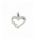 Colgante de plata - 108-COL-PK12A