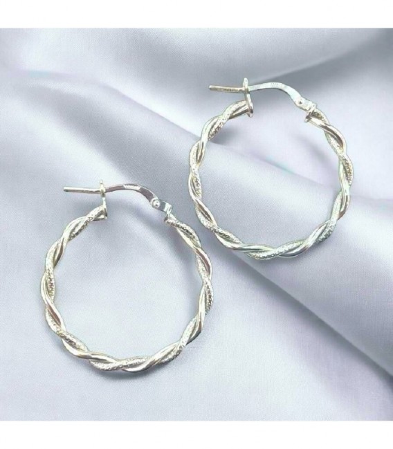 Pendientes de plata - CRI-P2X25I
