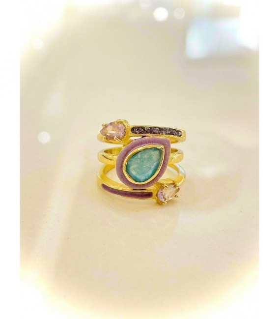 Anillo de plata - 163S0216