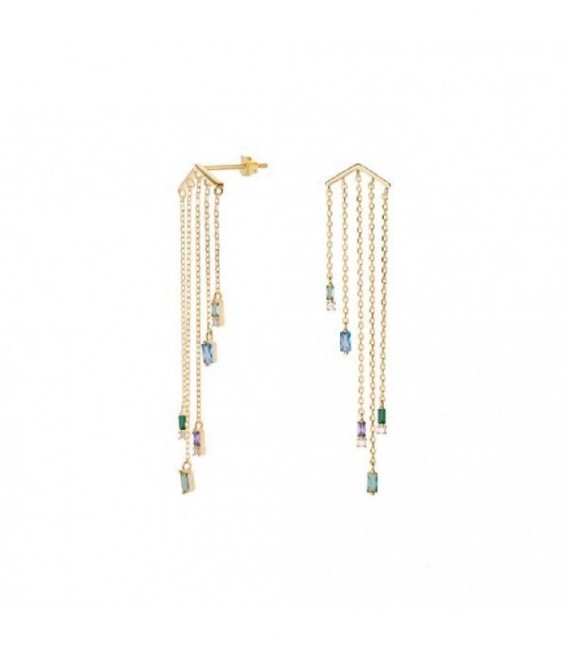 Pendientes de plata - 19405-B-A