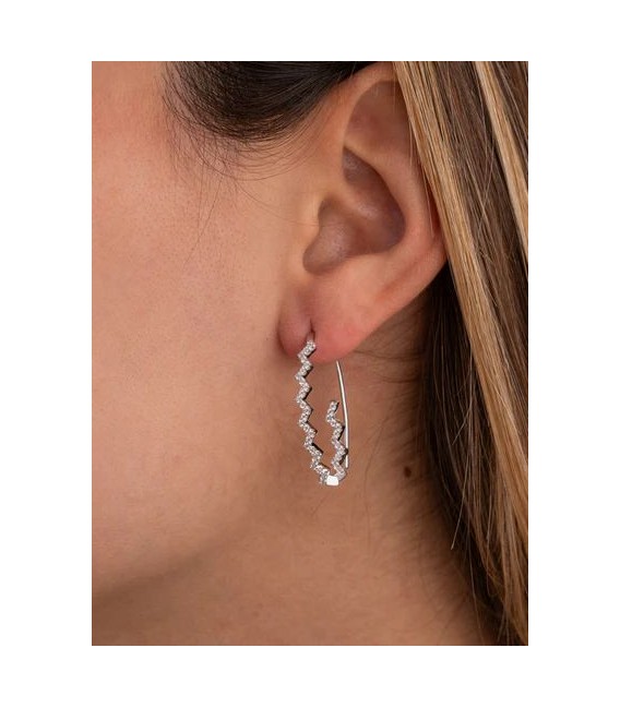 Pendientes de plata - 20120-A