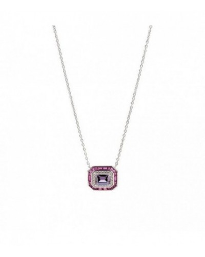 Collar de plata - 19799-R-PE