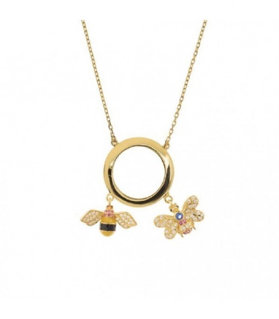 Collar de plata - 18263-PE