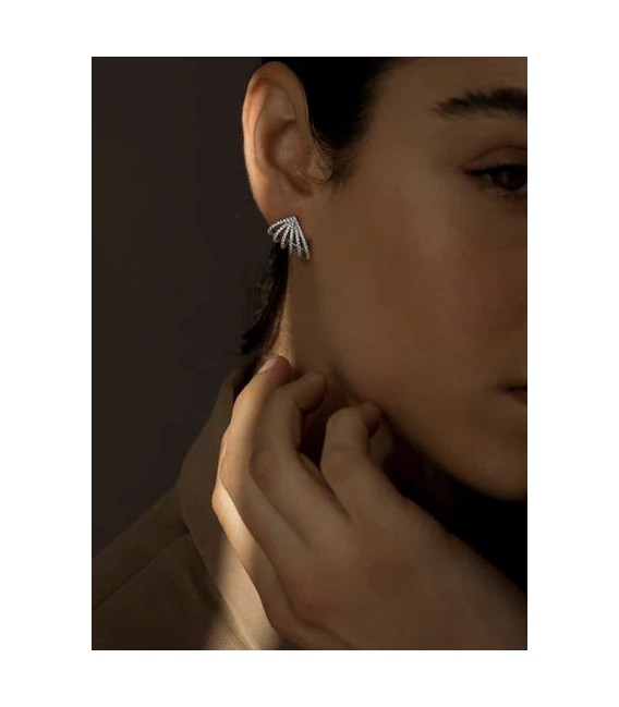 Pendientes de plata - 17735-A