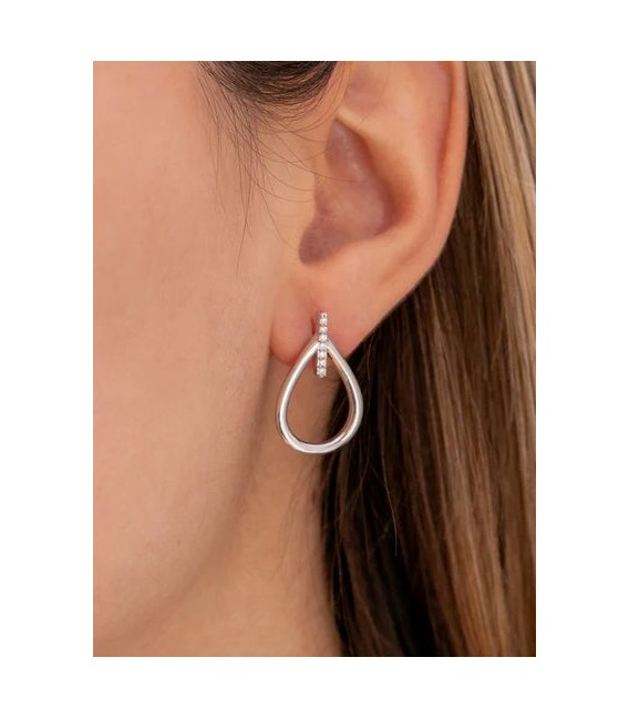 Pendientes de plata - 19907-A