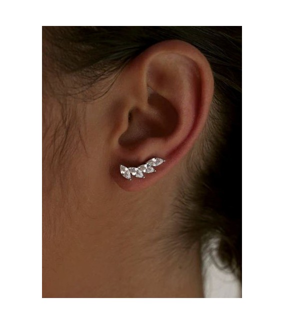 Pendientes de plata - 17900-A