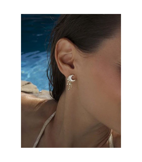 Pendientes de plata - 20227-A