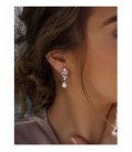 Pendientes de plata - 17087-A