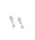 Pendientes de plata - 17087-A