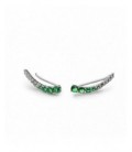 Pendientes de plata - 20555-V-A