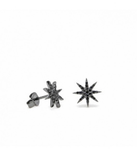 Pendientes de plata - 15530-N-A
