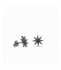 Pendientes de plata - 15530-N-A