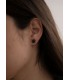Pendientes de plata - 15530-N-A