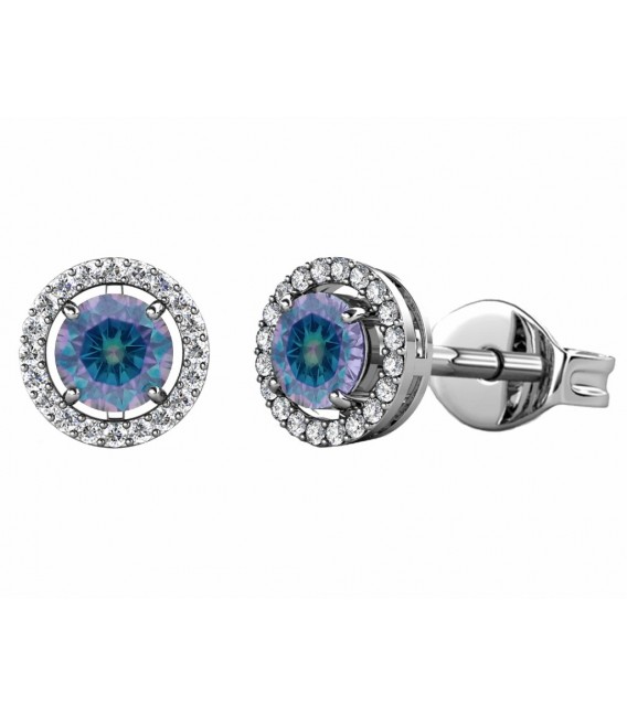 Pendientes de plata - BME007-D