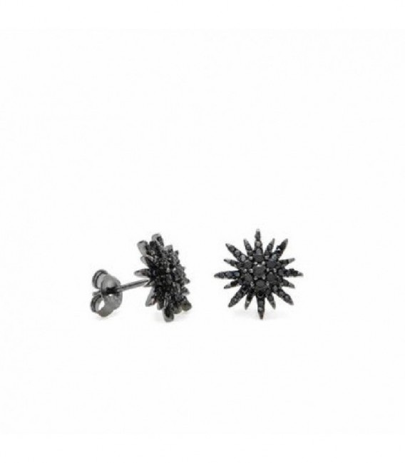 Pendientes de plata - 15526-N-A