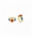 Anillo de metal chapado en oro - 277SM006