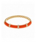 Pulsera de metal bañado en oro - 277PM004