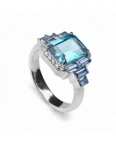 Anillo de plata - 20679-V-R