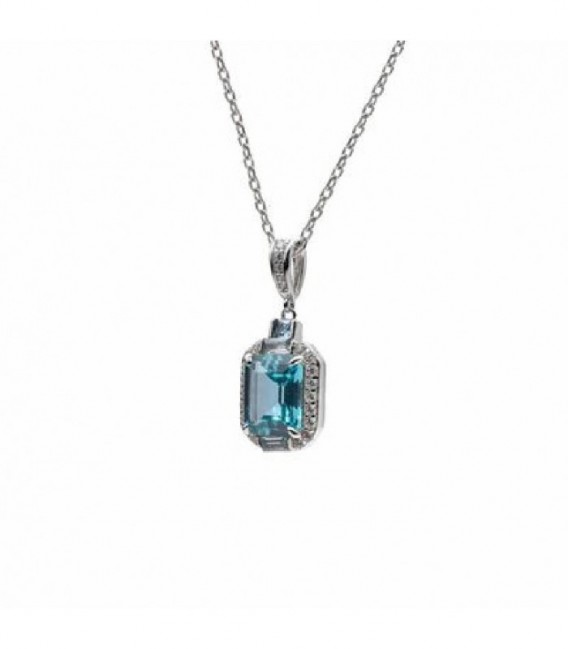Colgante de plata - 20679-V-PE
