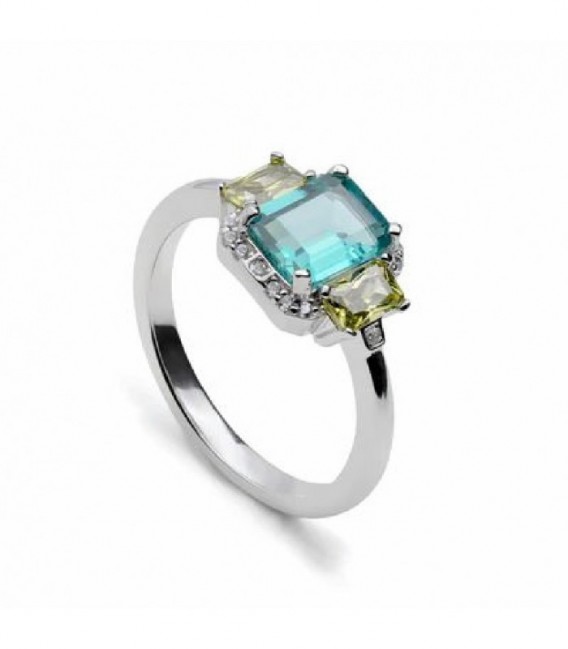 Anillo de plata - 20680-V-R