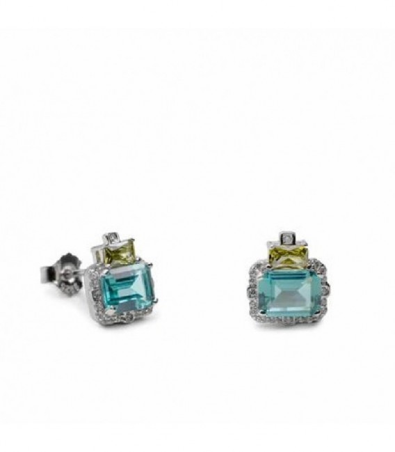 Pendientes de plata - 20680-V-A
