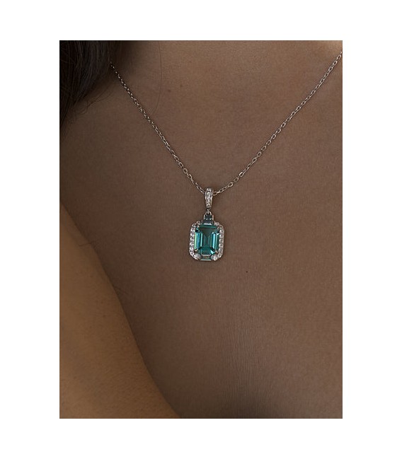 Colgante de plata - 20679-V-PE