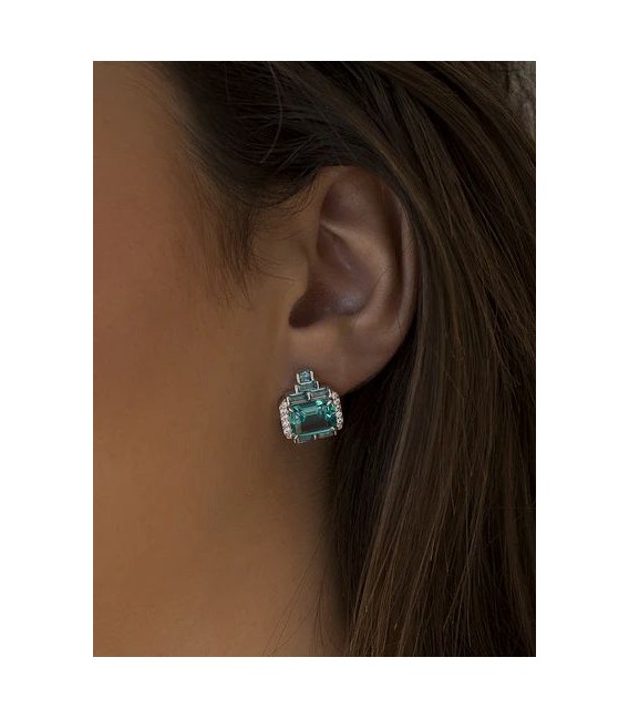 Pendientes de plata - 20679-V-A