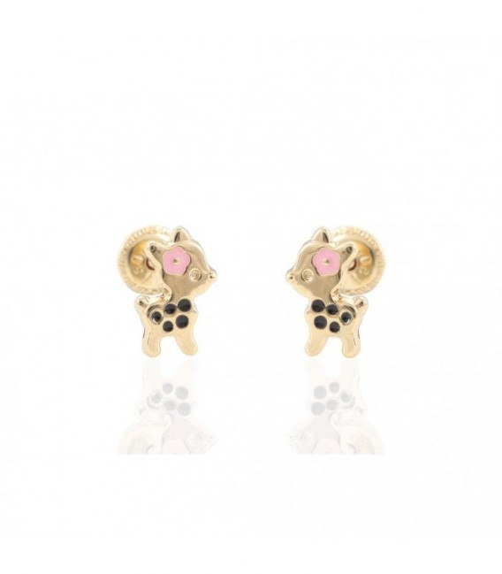 Pendientes de oro - 210-1384A