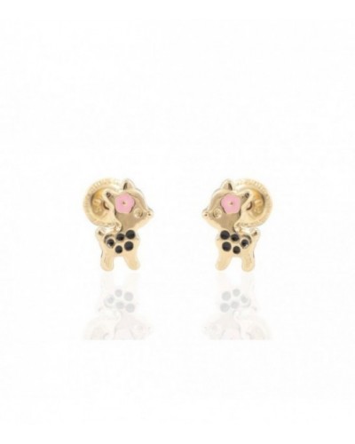 Pendientes de oro - 210-1384A