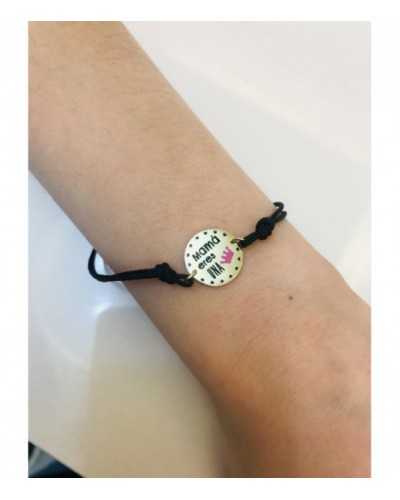 Pulsera plata mamá - 00675451