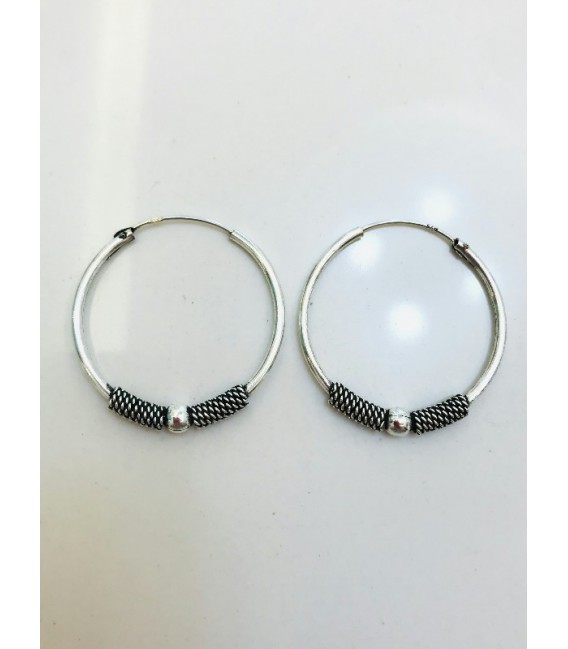 Pendientes plata - P-3284
