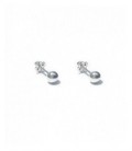Pendientes plata - 02401247