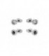 Pendientes acero - 30000659