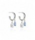 Pendientes plata - A3668-09HT