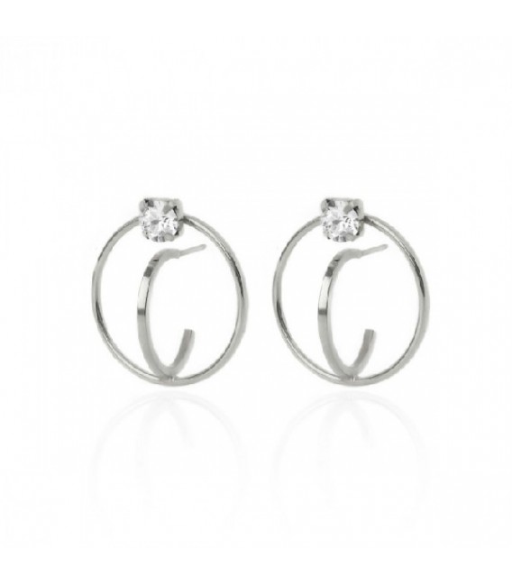 Pendientes plata - A3632-07HT