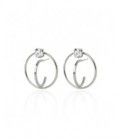 Pendientes plata - A3632-07HT