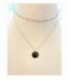 Gargantilla de plata de ley - 133-GAR-P799A