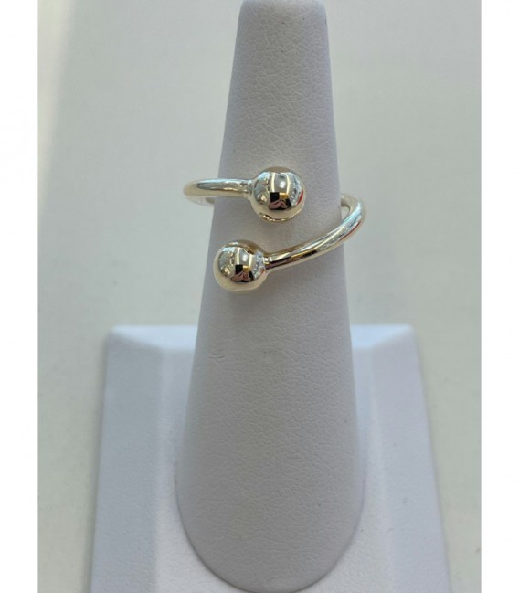 Anillo con baño de oro - 107686