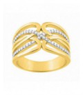 Anillo chapado oro - BSRL46Z