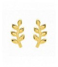 Pendientes chapado oro - 135712