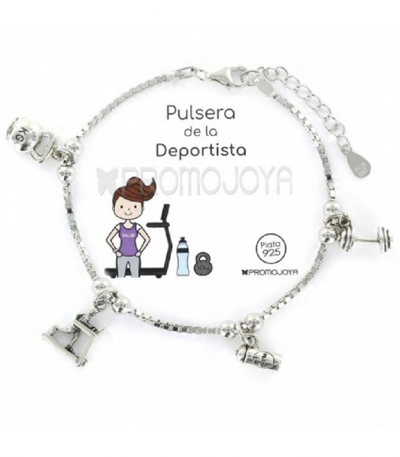 Pulsera de plata Deportista - 3456095