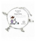 Pulsera de plata Deportista - 3456095