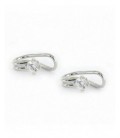 Pendientes earcuff de plata de ley - 9109789