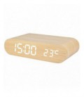 Despertador digital madera - 7-8701-0-1