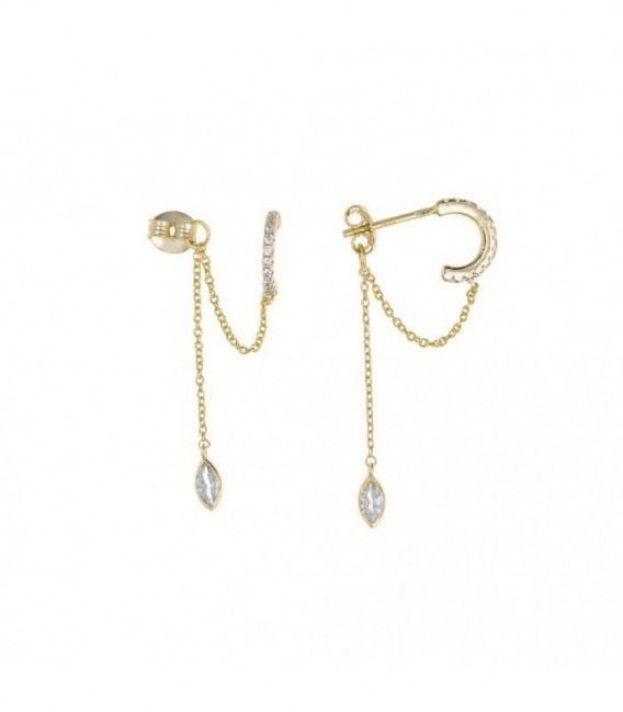 Pendientes plata - 213A0203